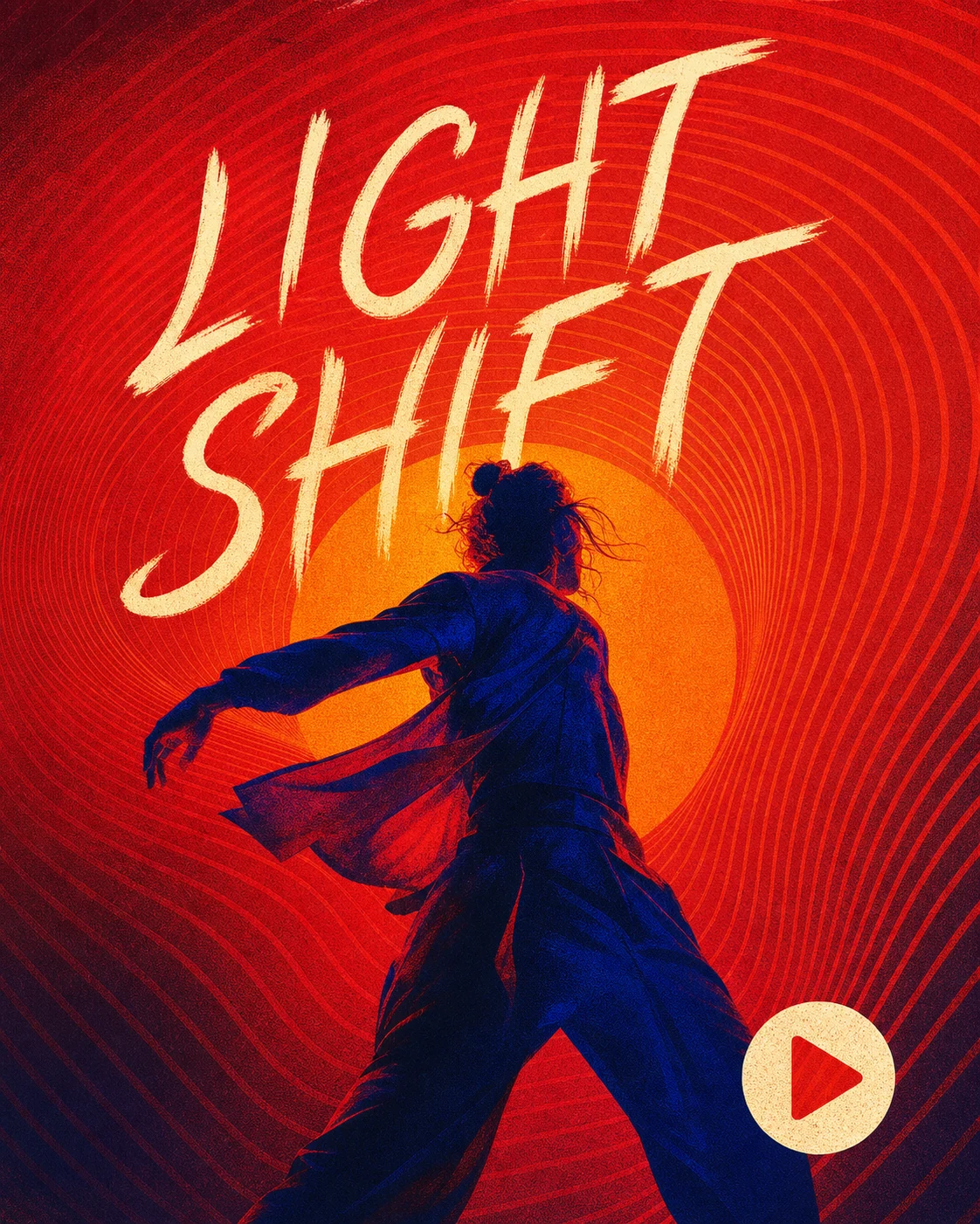 A colorful motion campaign poster