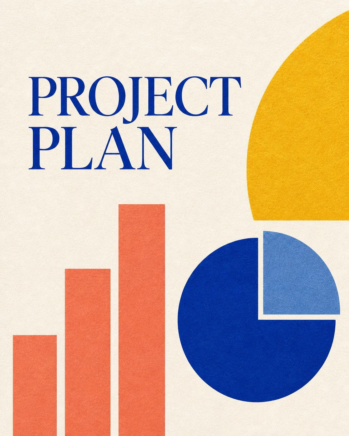 A structured creative project plan